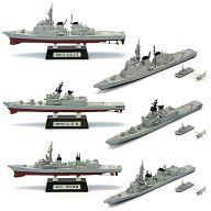 食玩 プラモデル 1/1250 全6種セット 「現用艦船キットコレクション Vol.1 海上自衛隊護衛艦」 图片 1