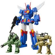 食玩 プラモデル 4種セット 「スーパーミニプラ 戦闘メカ ザブングル」 รูปภาพ 1