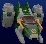 食玩 プラモデル 3.グリーンホバー 「スーパーミニプラ 救急戦隊ゴーゴーファイブ 緊急合体 ビクトリーロボ」 imagen 1