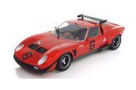 ミニカー 1/18 ランボルギーニ イオタ 潮来のOX ミュージアムパッケージ(レッド) 「サーキットの狼」 [K08311CWM]