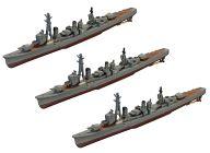 食玩 プラモデル 1/2000 04.駆逐艦 山雲/満潮/朝雲(フルハルVer.) 「艦船キットコレクション vol.6 スリガオ海峡」
