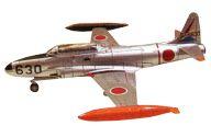 食玩 プラモデル 1/144 04a.T-33A 航空総隊司令部飛行隊 銀塗装 埼玉県入間基地 #630(〜2000年) 「ワークショップ Vol.11 EX 日本の翼コレクション2」 图片 1