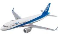 食玩 プラモデル 1.ANA A320neo 「ぼくは航空管制官 日本のエアライン4」 Bild 1