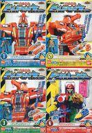 食玩 プラモデル 全4種セット 「ミニプラ 烈車戦隊トッキュウジャー 烈車合体ビルドダイオー」