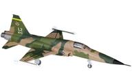 食玩 プラモデル 1-D F-5E Tiger II アメリカ空軍 第425戦術戦闘訓練飛行隊“フリーダム・ファイターズ” 「1/144 ウイングキットコレクションVS18」 gambar 1